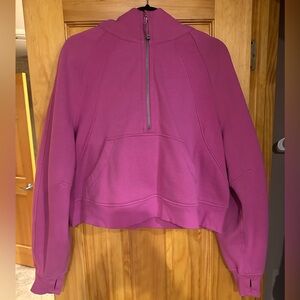 Lululemon Scuba Oversized Half Zip Hoodie